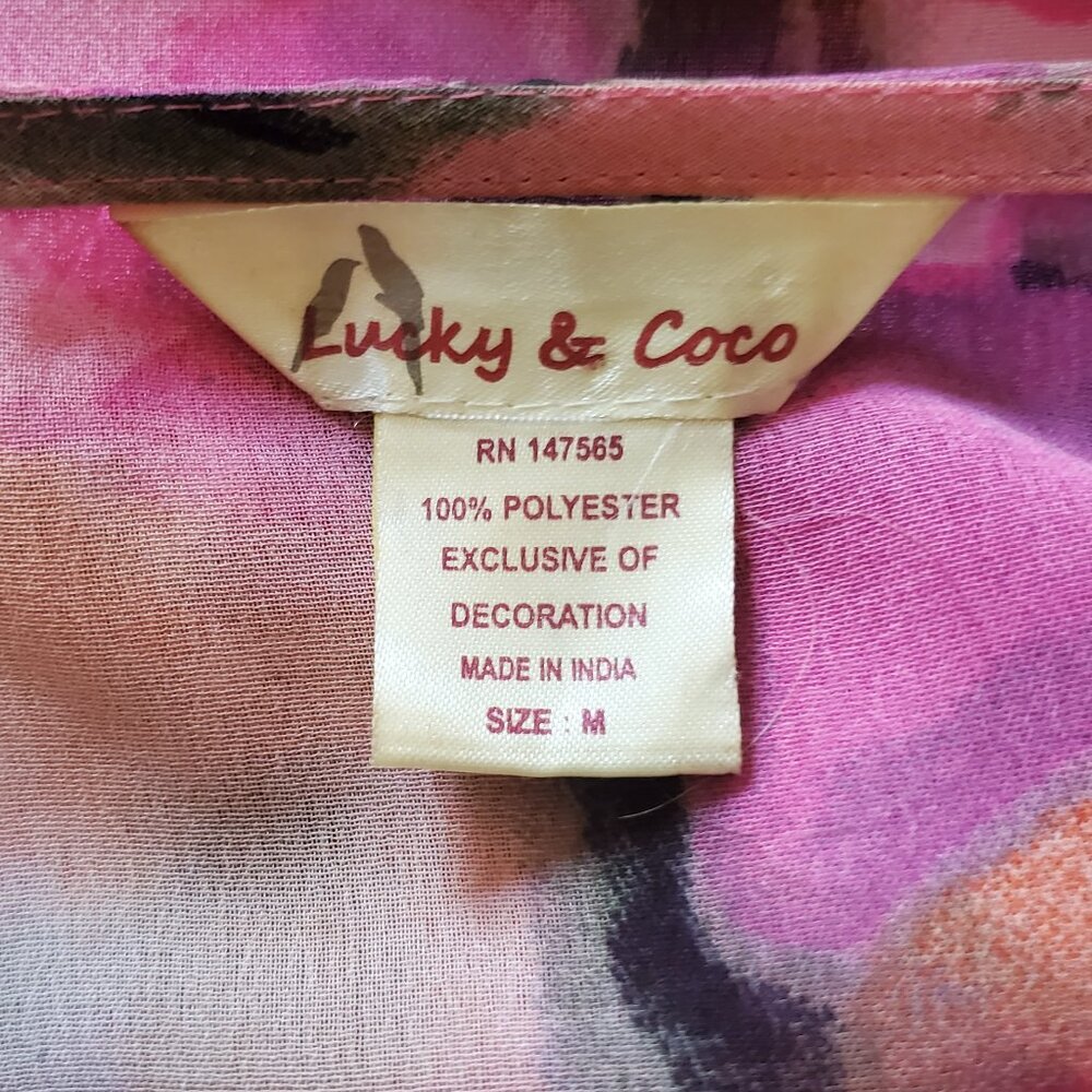LUCKY & COCO SEQUIN and  BEADED EMBELLISHED SWIMWEAR COVER-UP DRESS - Picture 10 of 10
